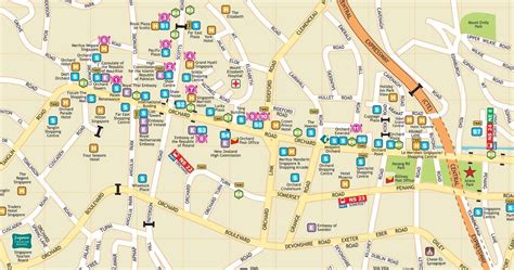 Map Of Singapore Orchard Road – The World Map