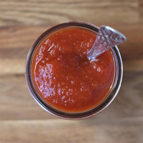 The Best Homemade Ketchup | barefeetinthekitchen.com