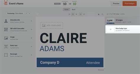 How To Create Unique Name Tags For Your Next Event — Conference Badge