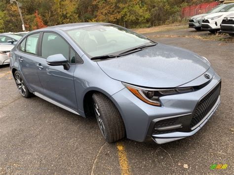 2020 Celestite Gray Metallic Toyota Corolla SE #135811940 | GTCarLot.com - Car Color Galleries