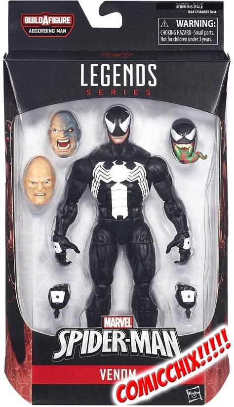 Marvel Legends - VENOM Action Figure - Spider-Man Infinite - HASBRO | eBay