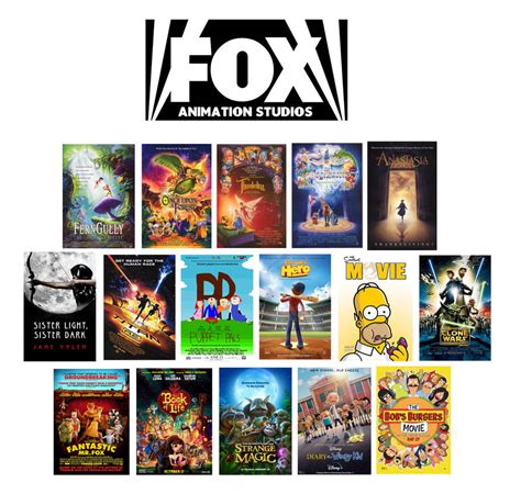 List of Fox Animation Studios films by Appleberries22 on DeviantArt