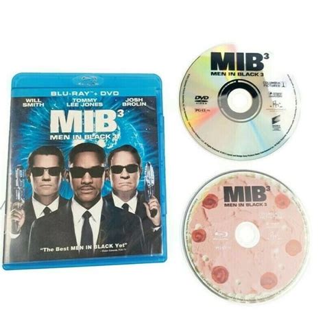 Men In Black | Media | Mib 3 Men In Black 3 Bluray Dvd Will Smith Tommy Lee Minor Wear | Poshmark