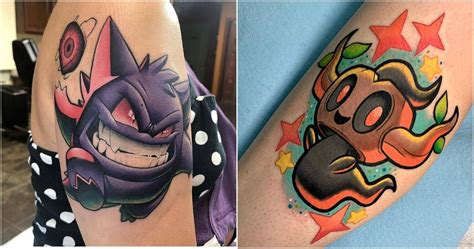 10 Ghost-Type Pokemon Tattoos For Dedicated Trainers | CBR
