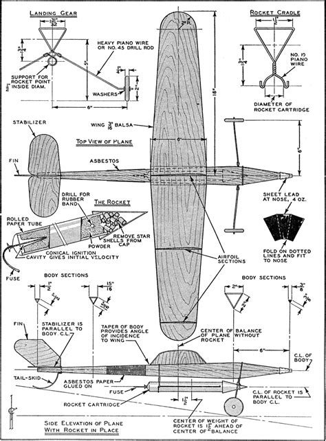 How to build balsa wood planes