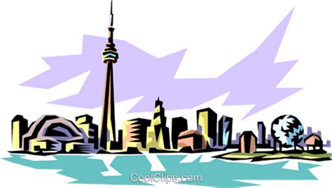 Toronto Skyline Drawing | Free download on ClipArtMag