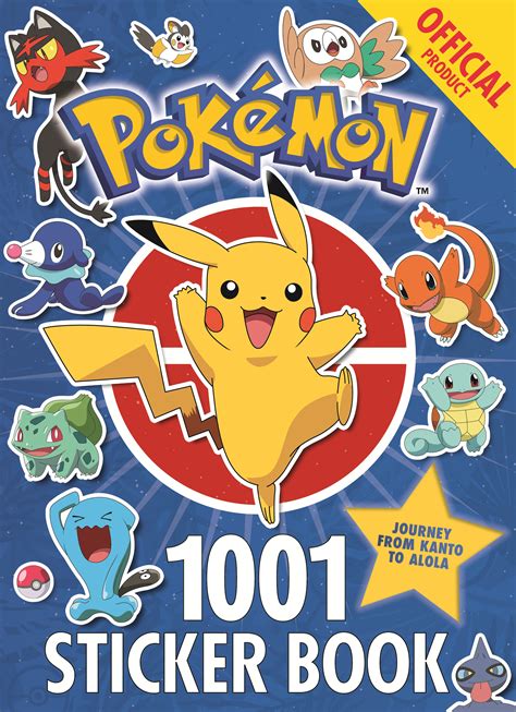 The Official Pokémon 1001 Sticker Book by | Hachette Childrens UK