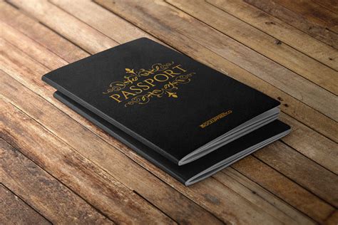 Download This Free Passport Mockup in PSD - Designhooks