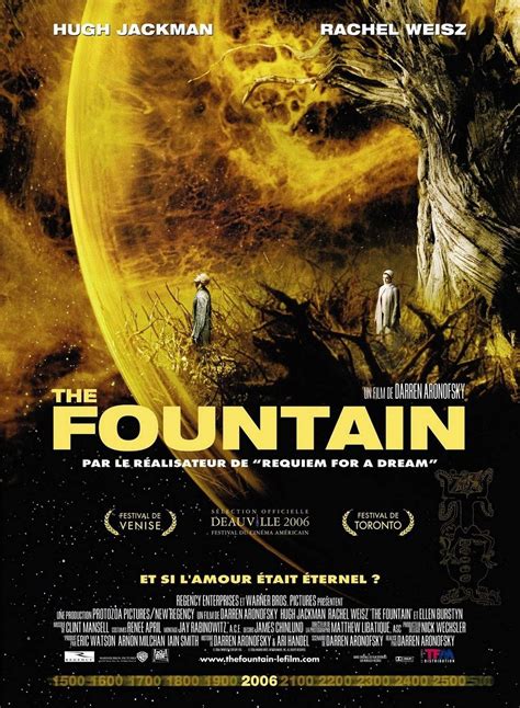 The Fountain poster | The fountain movie, Movie posters, Rachel weisz