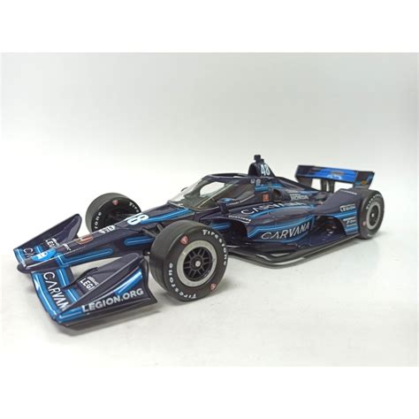 Jimmie Johnson Carvana Blue Steel IndyCar Series 2021 #48 1:18 Diecast | Shop the Jimmie Johnson ...