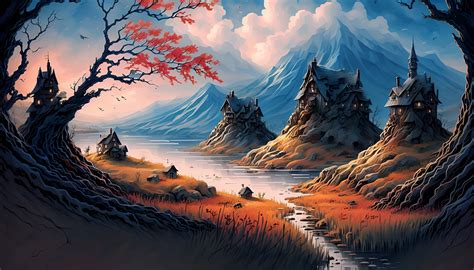 Fantasy landscape #1 by thomazdias32 on DeviantArt