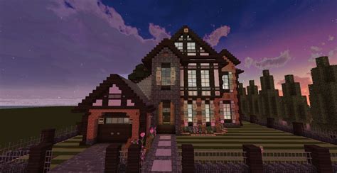 Revived Tudor Home w/ Semi-Modern Interior Minecraft Map