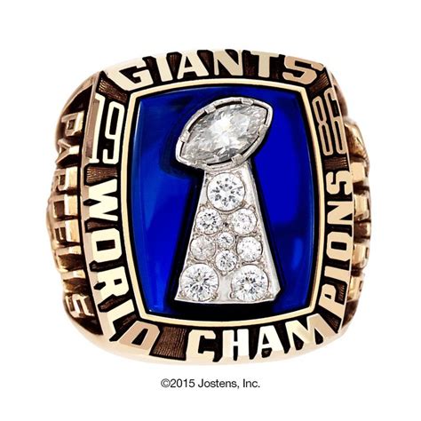 Super Bowl 1987: New York Giants 39, Denver Broncos 20 Nfl Championship Rings, Nfl Championships ...