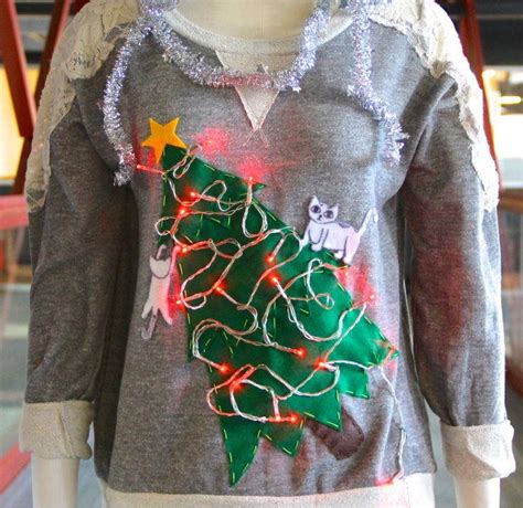 "Cat Lady" DIY Ugly Christmas Sweater | AllFreeChristmasCrafts.com