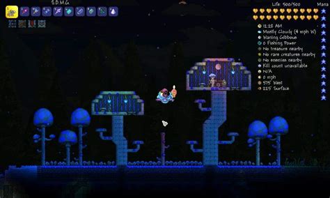 Built this house for the truffle npc. | Terraria Amino Amino