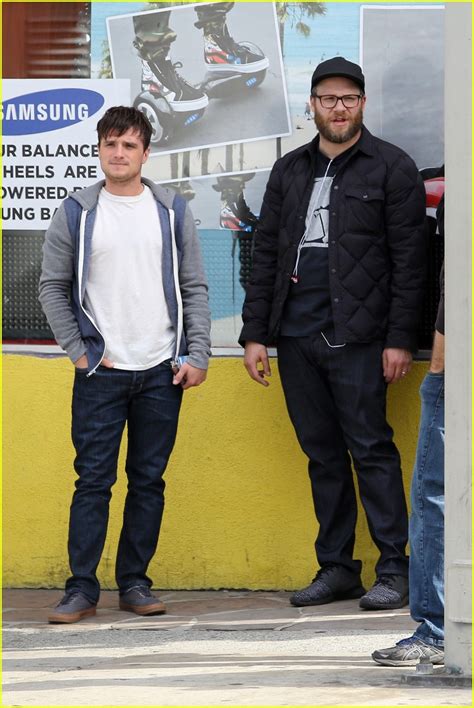 Seth Rogen & Josh Hutcherson Start Filming 'Future Man' Series: Photo ...