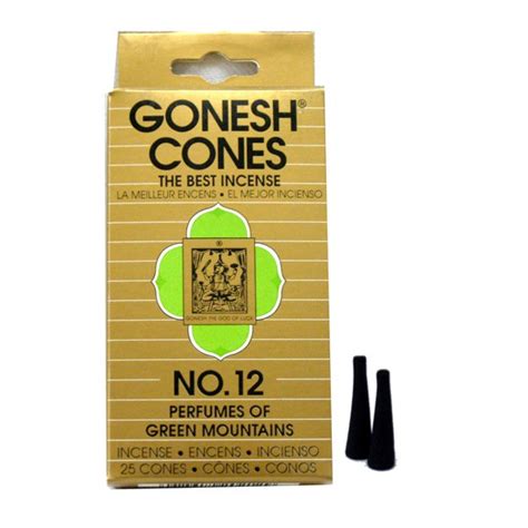 (Extra Rich) Jasmine- Gonesh Incense Cones - Oriental Enterprises