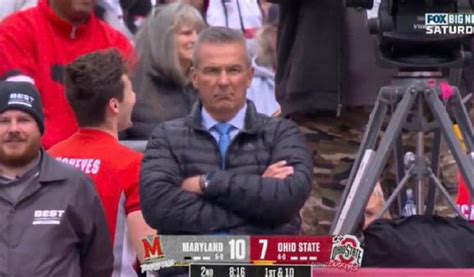 Angry Urban Meyer Becomes A Meme During Ohio State-Maryland - BroBible