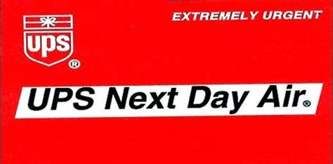 Next Day Air Stickers