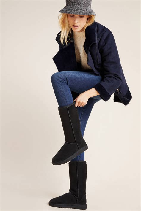 UGG Classic Weather-Resistant Tall Boots | Ugg boots outfit, Ugg classic tall boots, Ugg boots tall