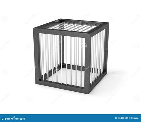 Empty Cage Miniature Prison Cage Royalty Free Stock Images - Image: 36370539