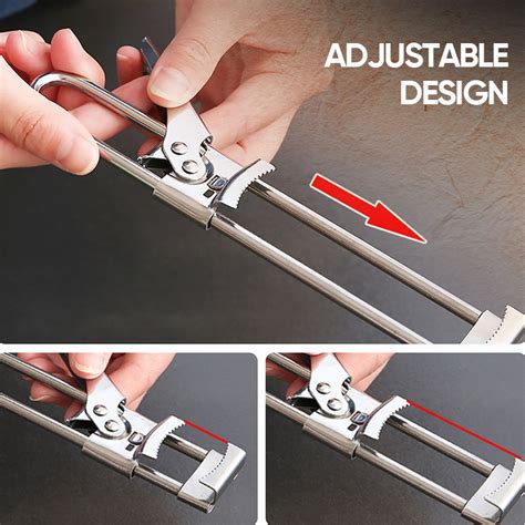 Adjustable Stainless Steel Can Opener – fullofcarts