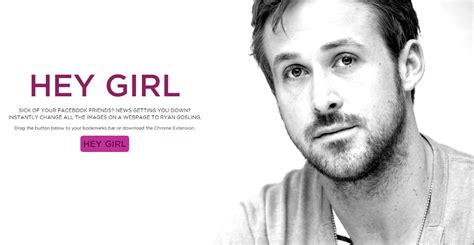 Hey Girl, Put Ryan Gosling All Over Your Browser With This Plugin