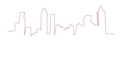 Atlanta Skyline Drawing | Free download on ClipArtMag