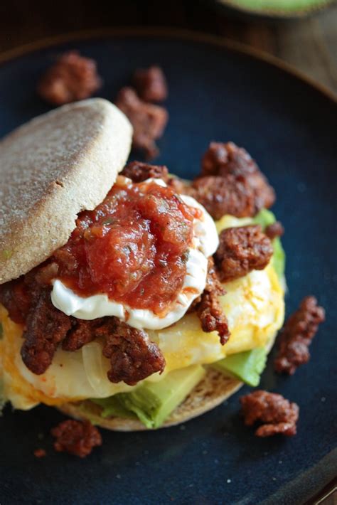 Chorizo and Egg Breakfast Sandwich - Country Cleaver