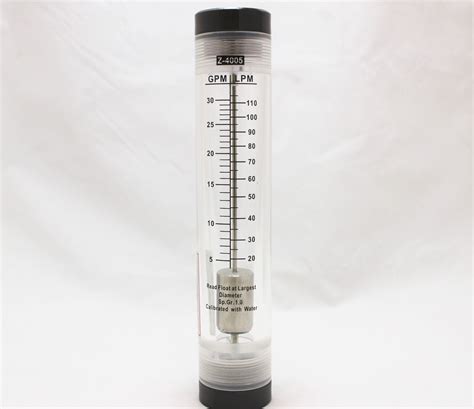 2 Water Flow Meter FLOWMETER ROTAMETER 5-30 GPM inline Instrument | eBay