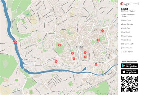 Bristol Street Map Printable