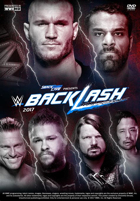 WWE Backlash 2017 Poster by Chirantha on DeviantArt