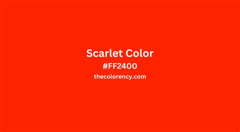 What Color Is Scarlet Asking List - vrogue.co