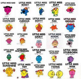 Little Miss Characters With Names