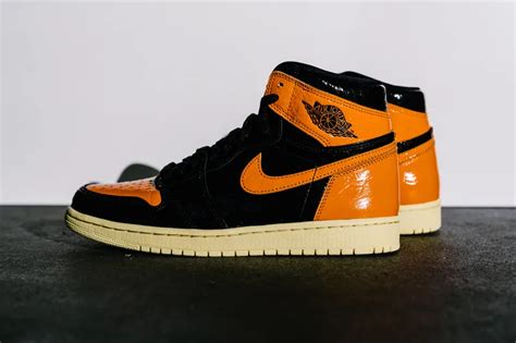 Air Jordan 1 Retro High OG "Black/Orange" Official Look | Hypebeast