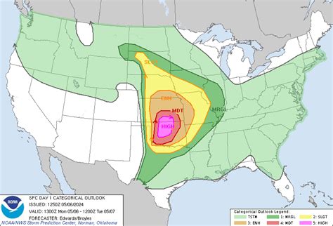 Dangerous High Risk for Today in OK | WC Blogs | Texas Weather Center