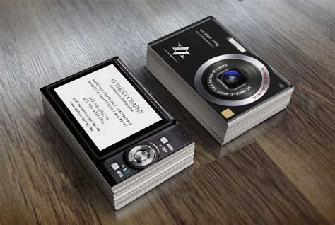 Camera Business Cards | AV DESIGNS