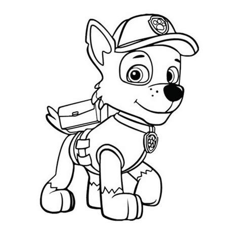 Cool Rocky Paw Patrol Coloring Page Paw Patrol Nick Jr Coloring Page | Images and Photos finder