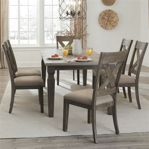 Universal Furniture Eileen Extending Dining Room Table + 6 Chairs | Costco UK