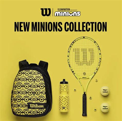 Minions tennis racquets by Wilson - Tennisnerd.net