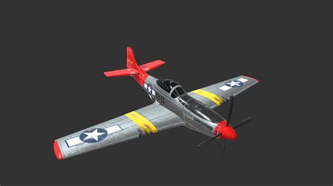 P-51 Mustang - Download Free 3D model by UlissesVinicios [36f0f3e] - Sketchfab