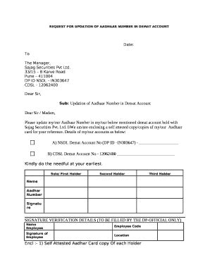 Aadhar Card Edit Format PDF: Complete with ease | airSlate SignNow