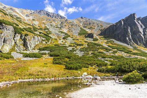 Hiking in High Tatras Mountains Vysoke Tatry, Slovakia Stock Photo - Image of rocks, beautiful ...