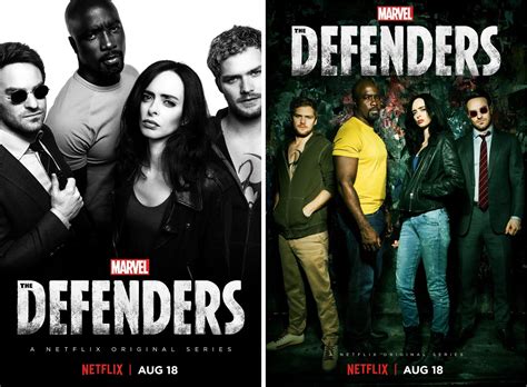 The Blot Says...: Marvel's The Defenders Television Series Teaser Posters