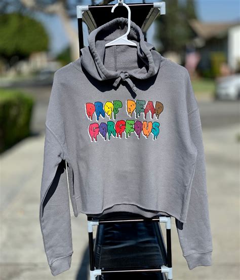 "Drop Dead Gorgeous" Cropped Hoodie | TYT ATTYRE