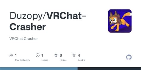 GitHub - Duzopy/VRChat-Crasher: VRChat Crasher