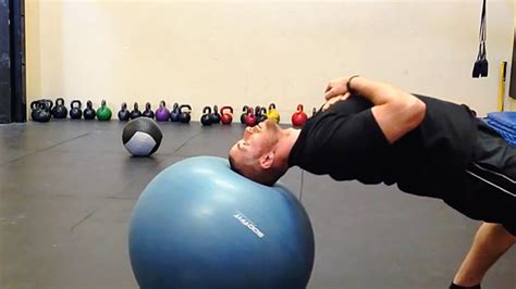 Tip: Stability Ball Neck Bridges