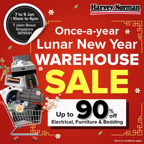 Harvey Norman Warehouse Sale: Up To 90% Off Electronics, Furniture, Bedding & More