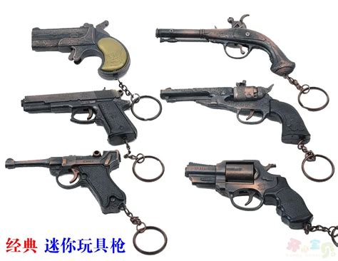 Pocket size metal artificial gun mini toy gun toy revolver toy model . 04-in Diecasts & Toy ...