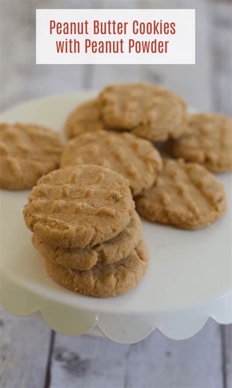 Peanut Powder Peanut Butter Cookies ( PB2 Recipes)